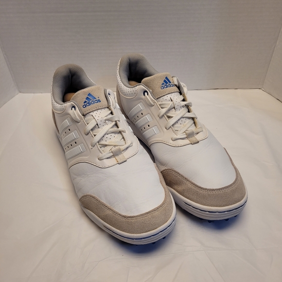 adidas Other - Adidas Traxion Golf Shoes Soft Spike White EMG 004002 12/13 SIZE 9.5